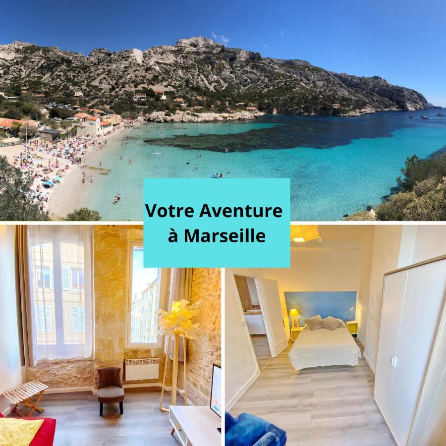 Appartement Vieux Port panier 1827 à Marseille Extérieur photo